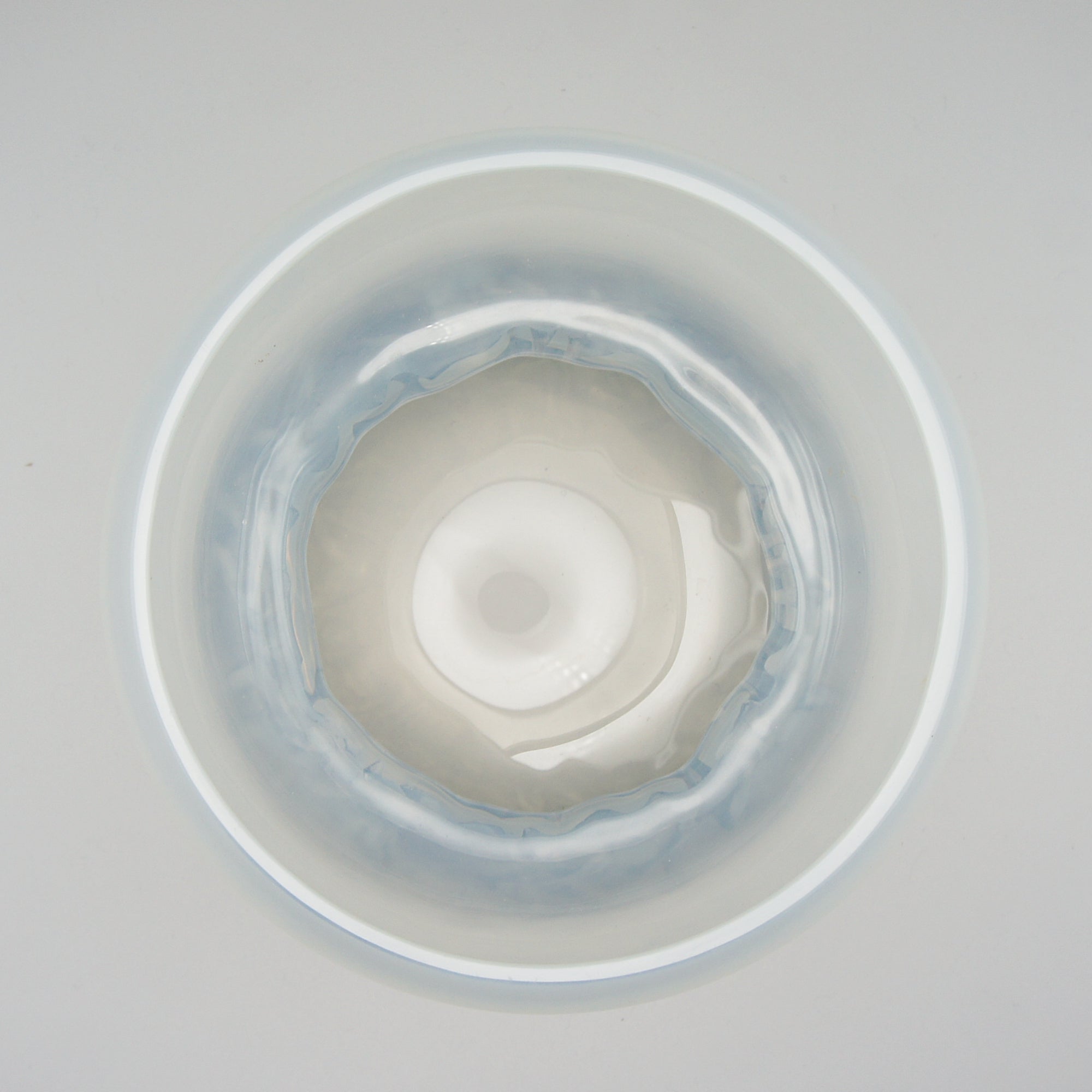 'Lutteurs' René Lalique Opalscent Glass Vase
