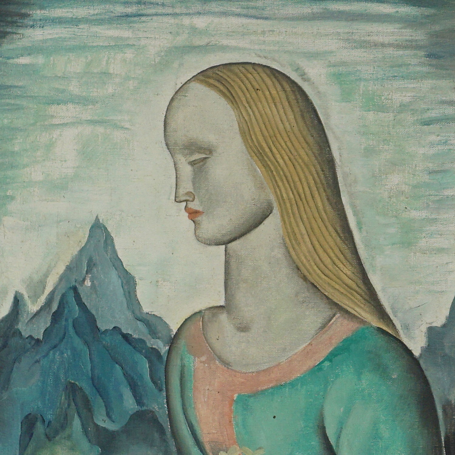 'A Maiden in the Mountain' - Jeroen Markies Art Deco