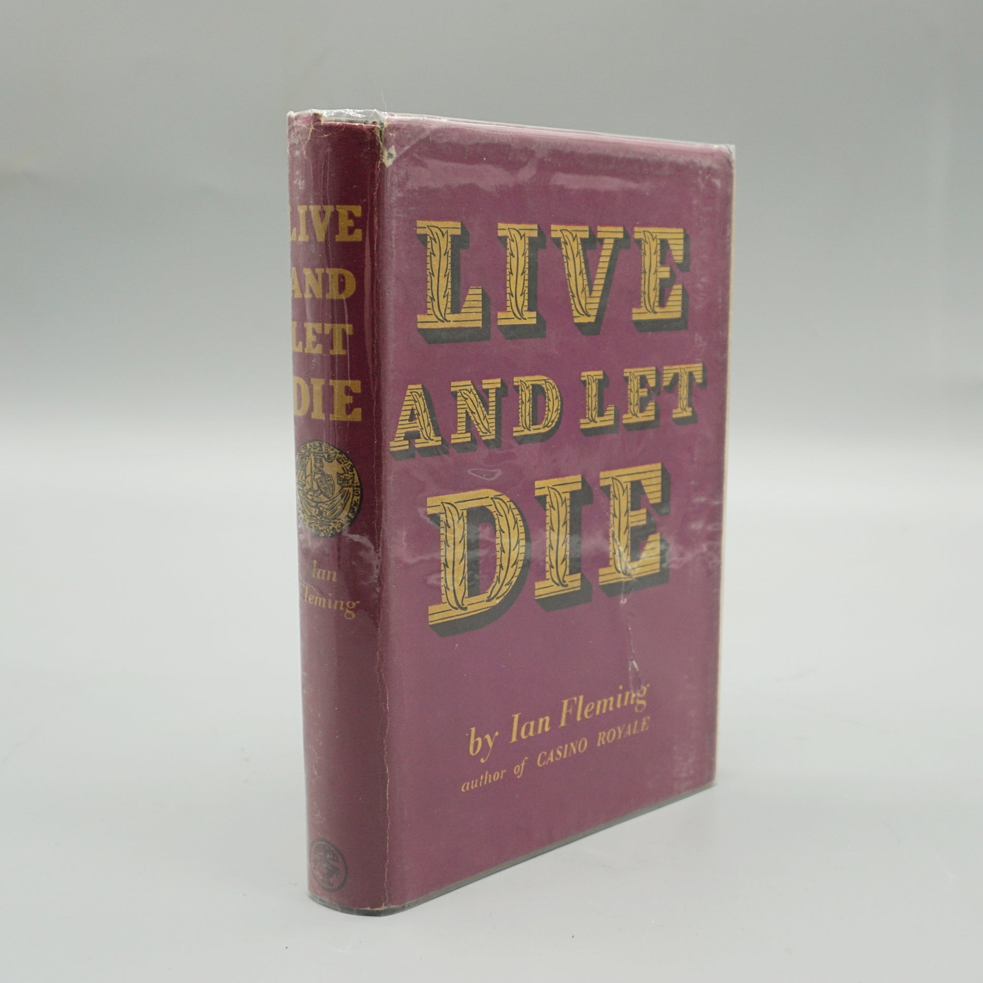 First Edition Ian Fleming Live and Let Die - Jeroen Markies Art Deco - Rare Books - James Bond First Editions  Ian Fleming First Editions - vintage rare books - collectable books 