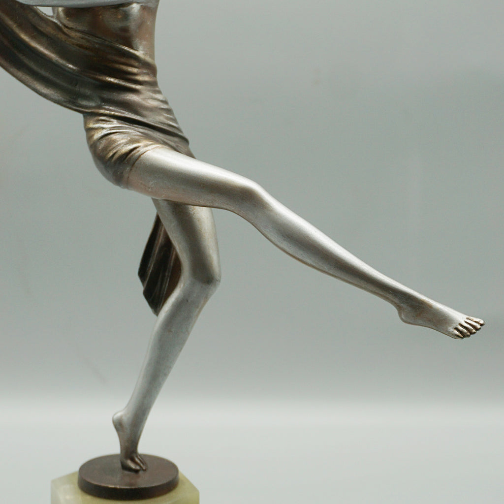 Josef Lorenzl Cold Painted Bronze Sculpture - Austrian Bronze - Jeroen Markies Art Deco 
