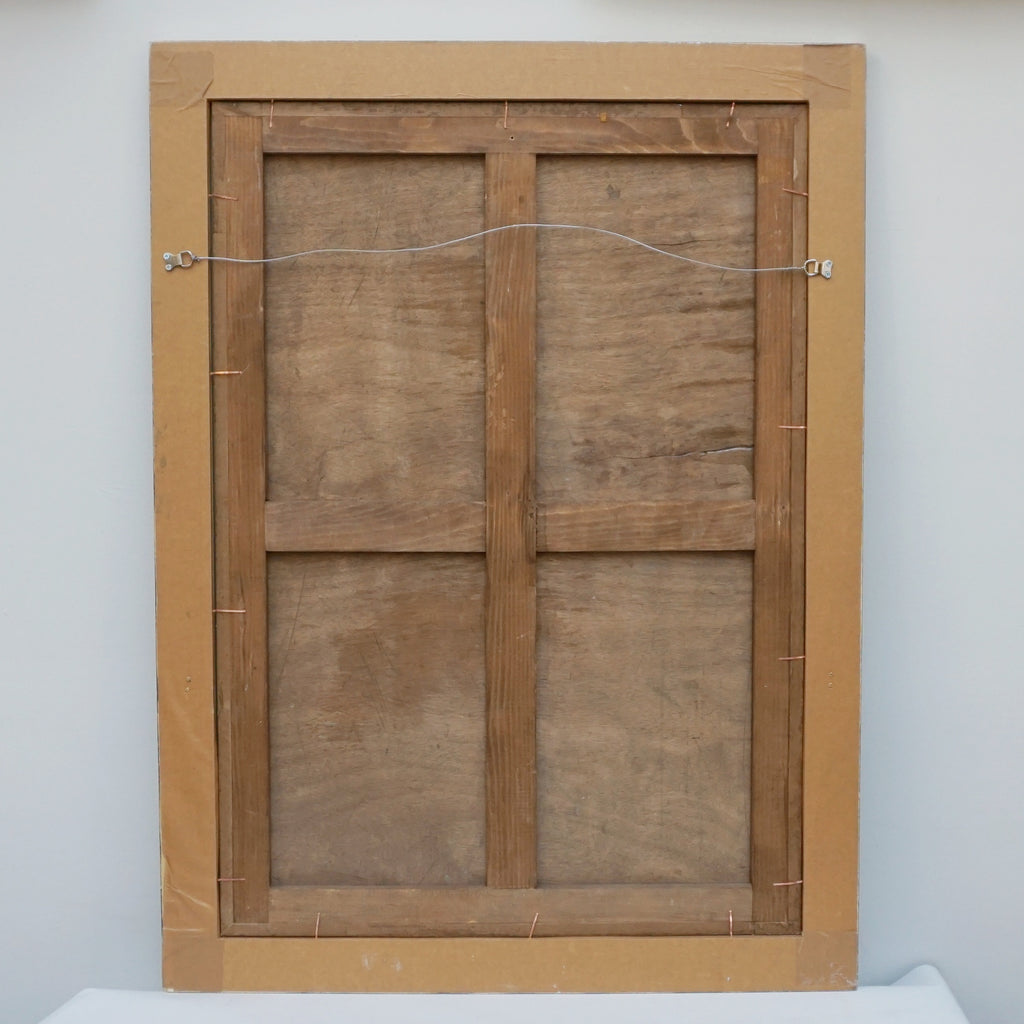 Art Deco Painting. Oil on board. Early 20th Century painting. Marcel Delmotte. Art Deco frame - Jeroen Markies Art Deco