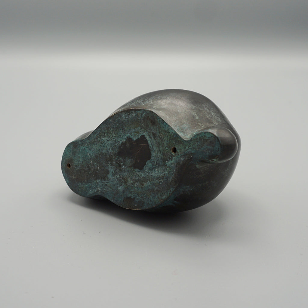 Early 20th Century Japanese Hand Cast Bronze Rabbit - Jeroen Markies Art Deco