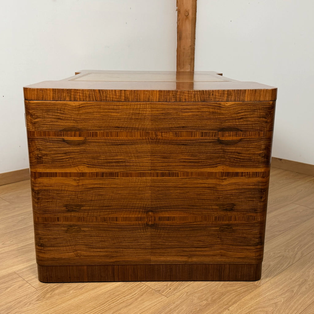 Original Art Deco Desk by Maple & Co Circa 1930 | Markies Antiques ltd