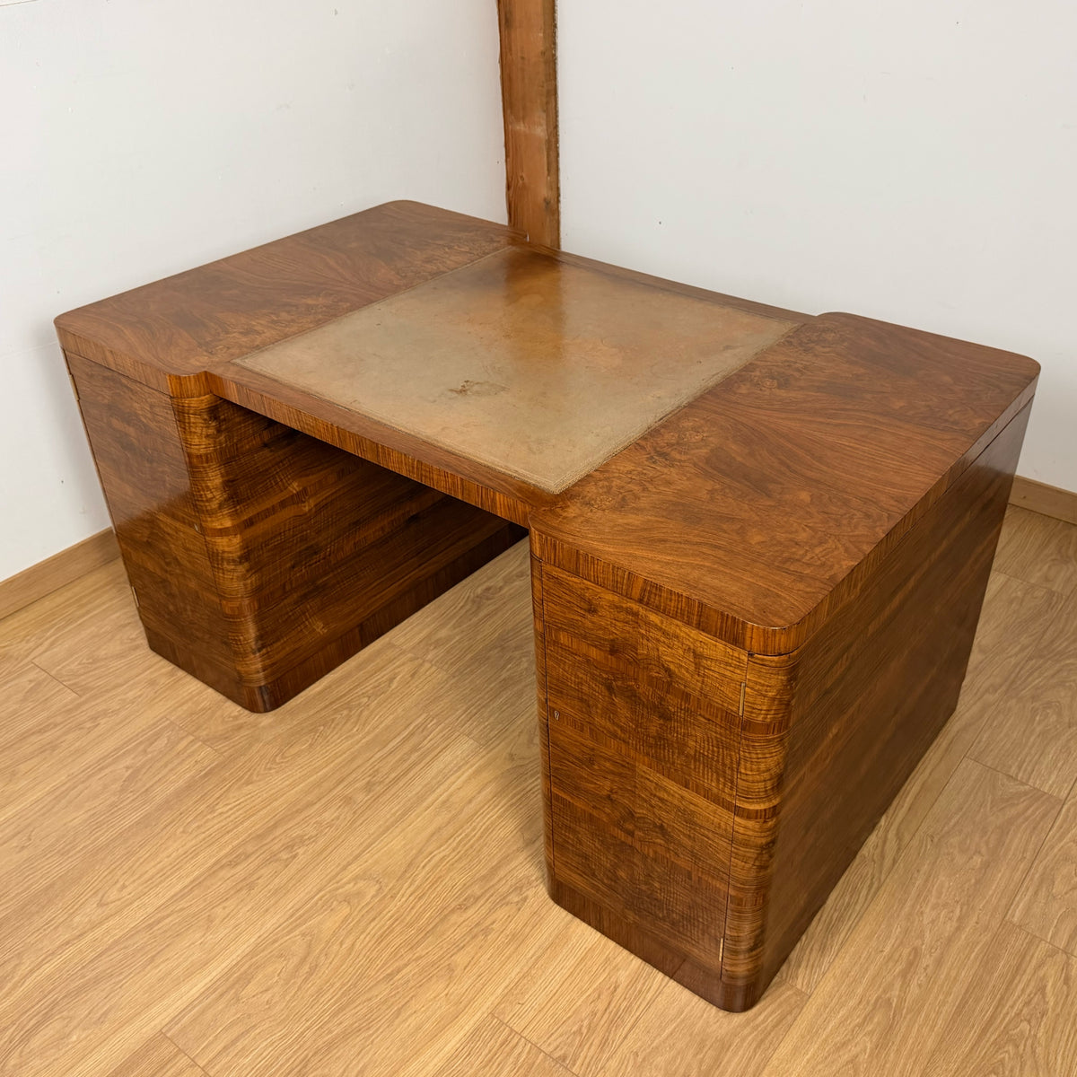 Original Art Deco Desk by Maple & Co Circa 1930 | Markies Antiques ltd