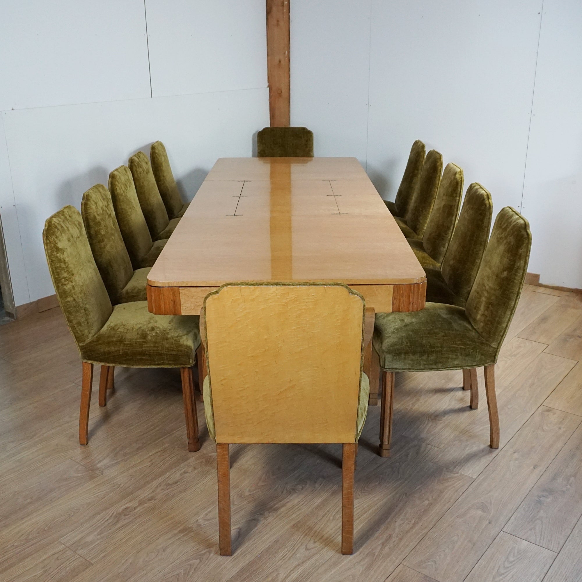 Art Deco Twelve Seater Dining Suite