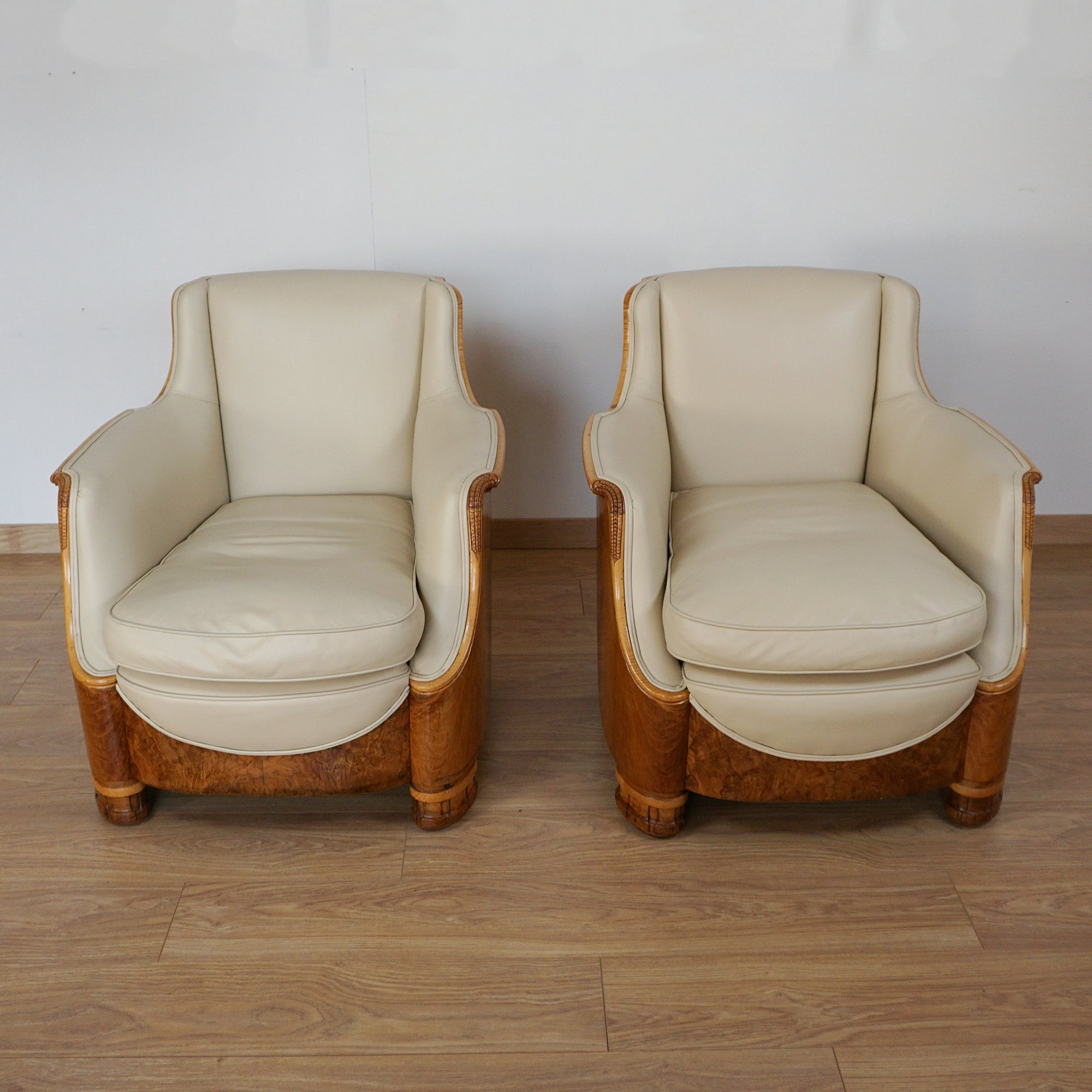 Pair of Art Deco Club Chairs