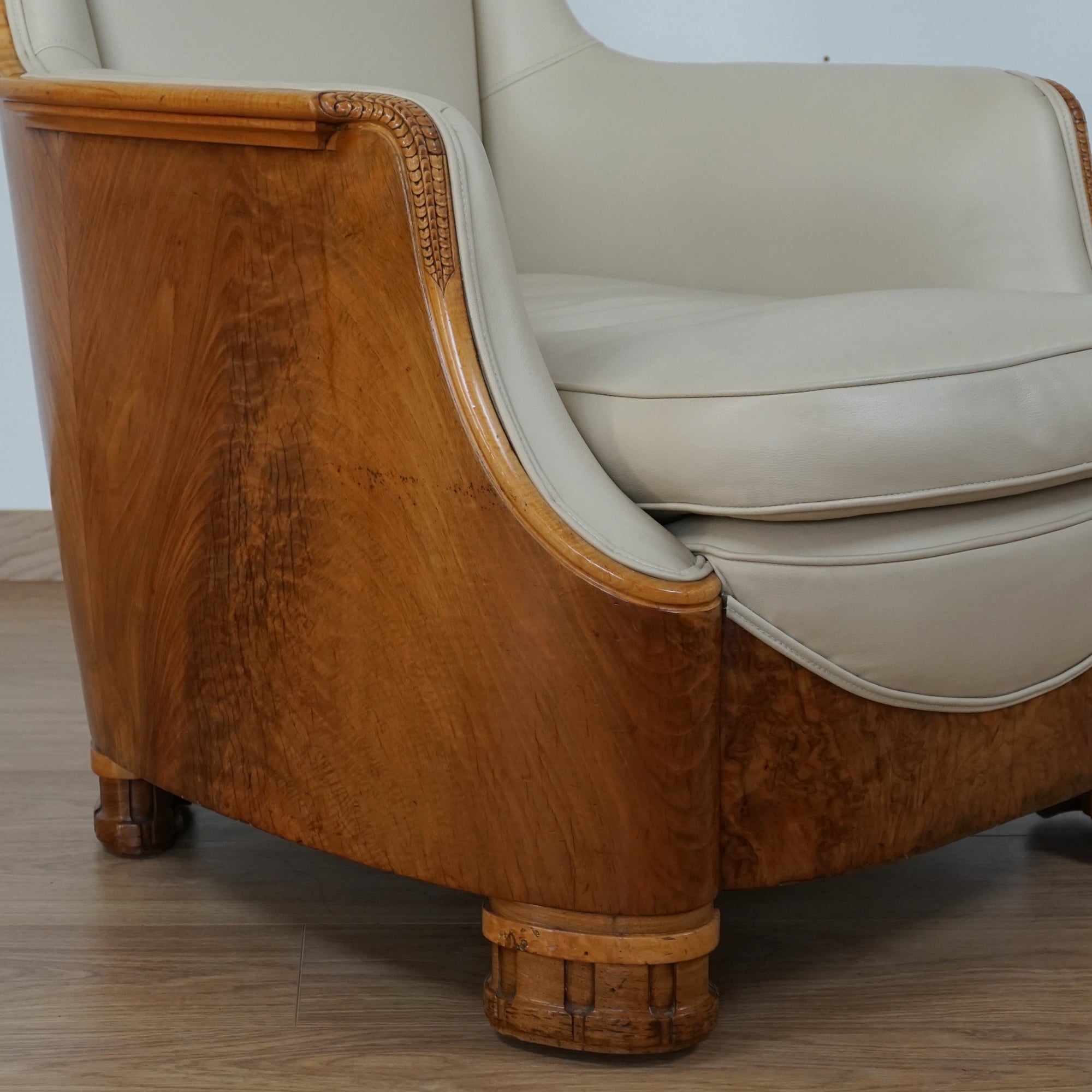 Art Deco Pair of Club Chairs by Maurice Adams - Jeroen Markies Art Deco 