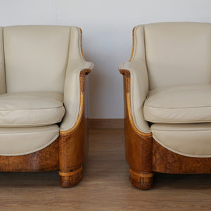 Pair of Art Deco Club Chairs