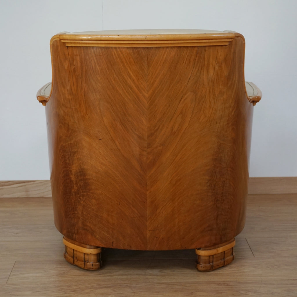Art Deco Pair of Club Chairs by Maurice Adams - Jeroen Markies Art Deco 