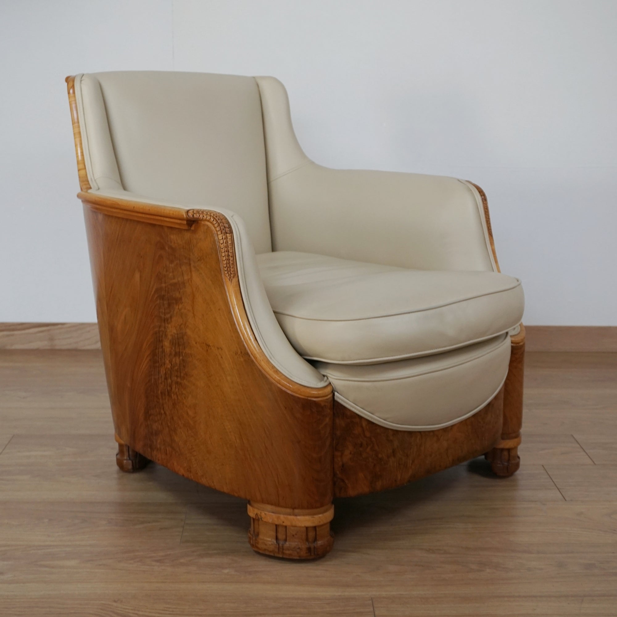 Art Deco Pair of Club Chairs by Maurice Adams - Jeroen Markies Art Deco 