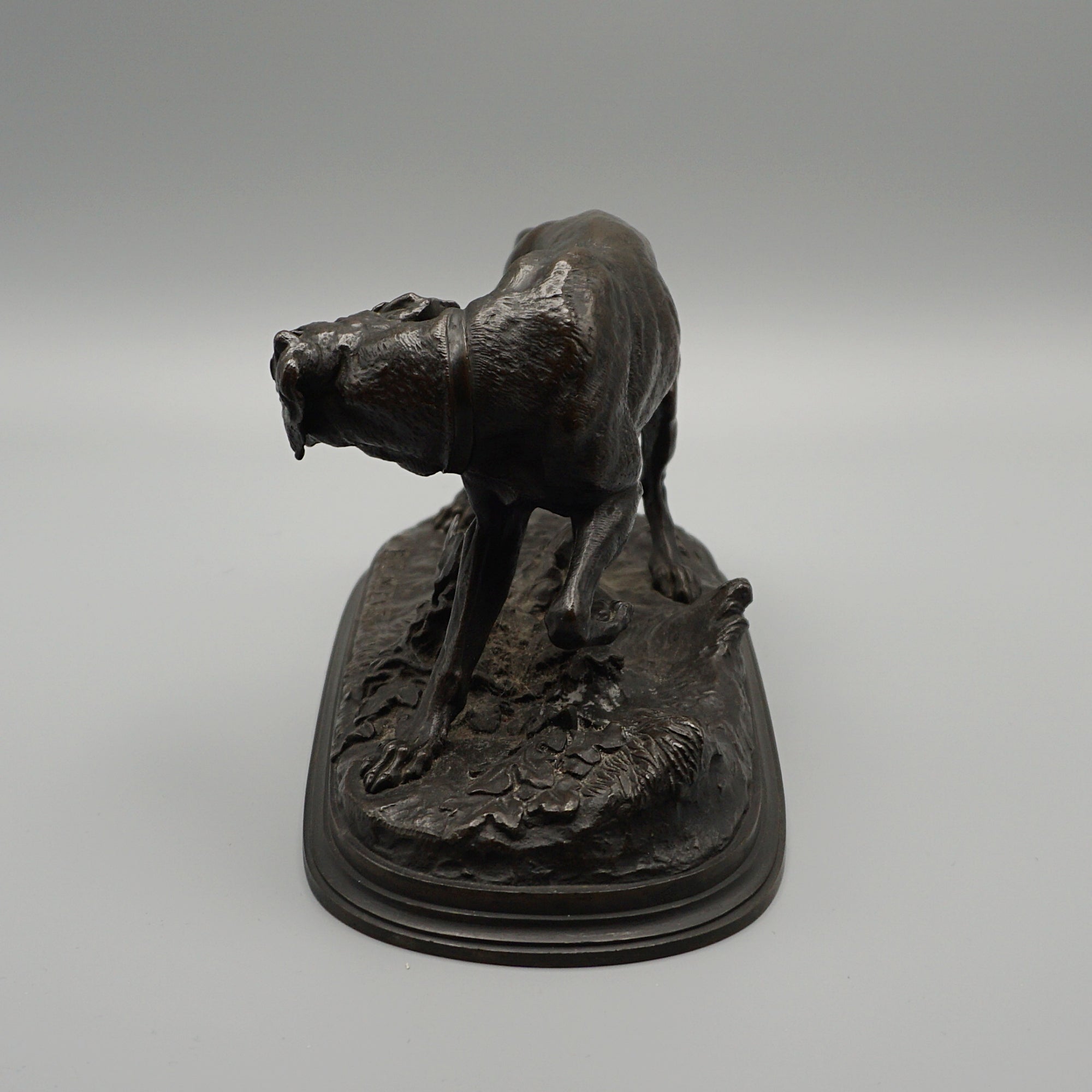 A late Victorian Bronze Pointer by Pierre Jules Mene (1810-1879), hunting/ hound dog, animalia - Jeroen Markies Art Deco 
