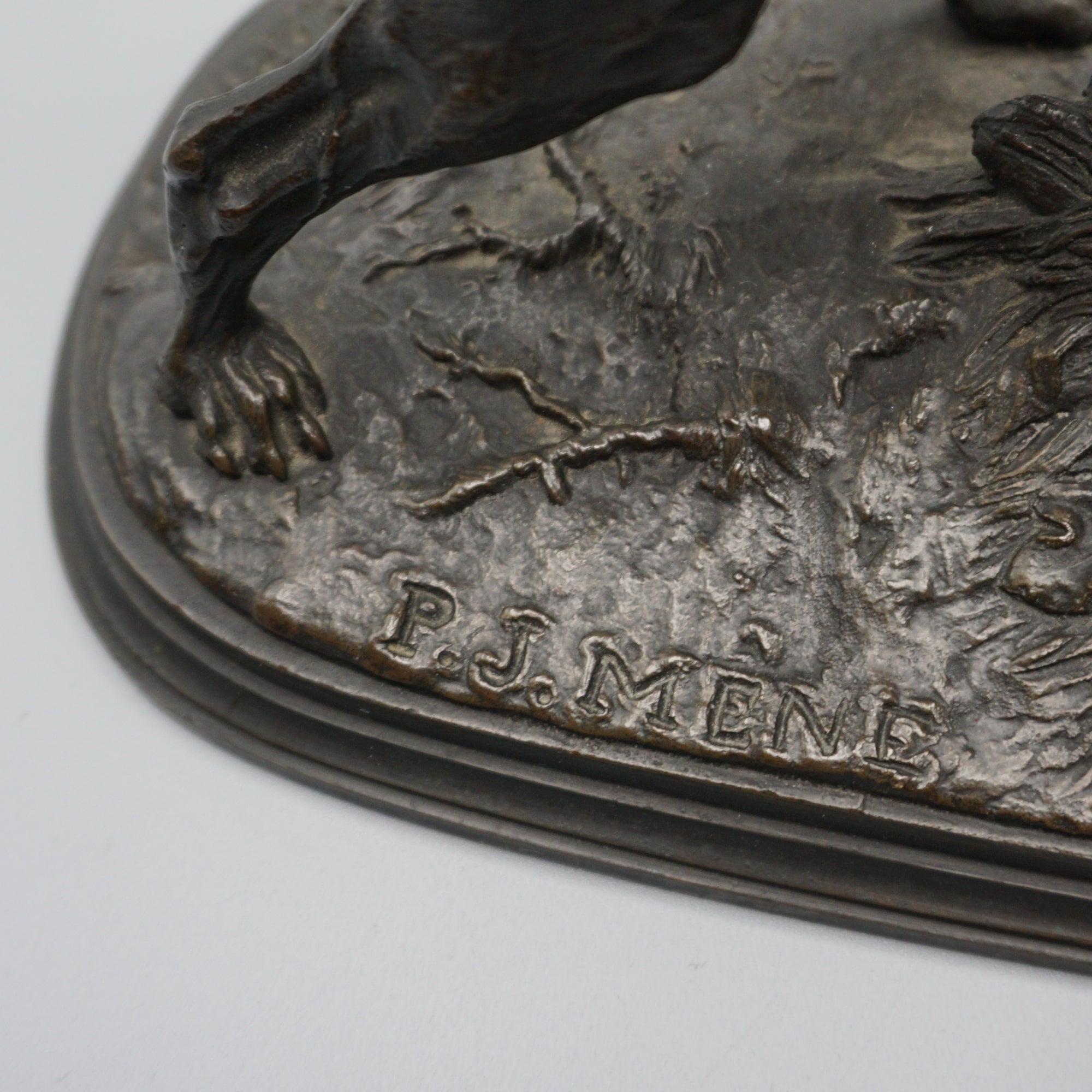 A late Victorian Bronze Pointer by Pierre Jules Mene (1810-1879), hunting/ hound dog, animalia - Jeroen Markies Art Deco 