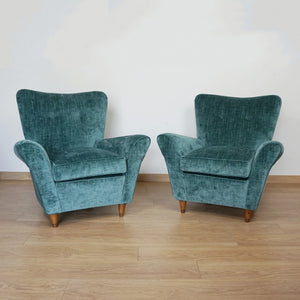 Pair of Mid-Century Lounge Chairs