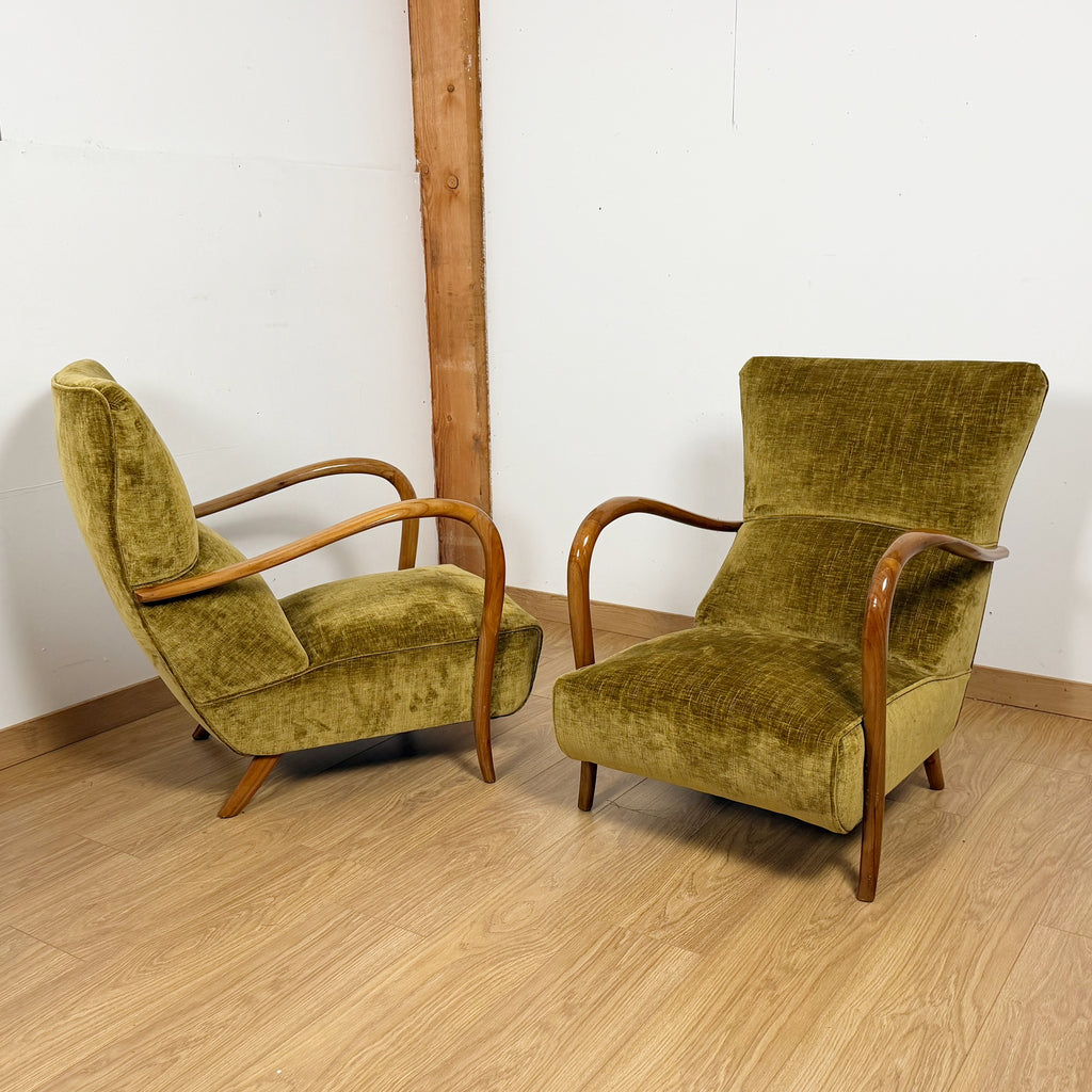 A Pair of Mid-Century Chairs Attributed to Guglielmo Ulrich | Markies Antiques Ltd