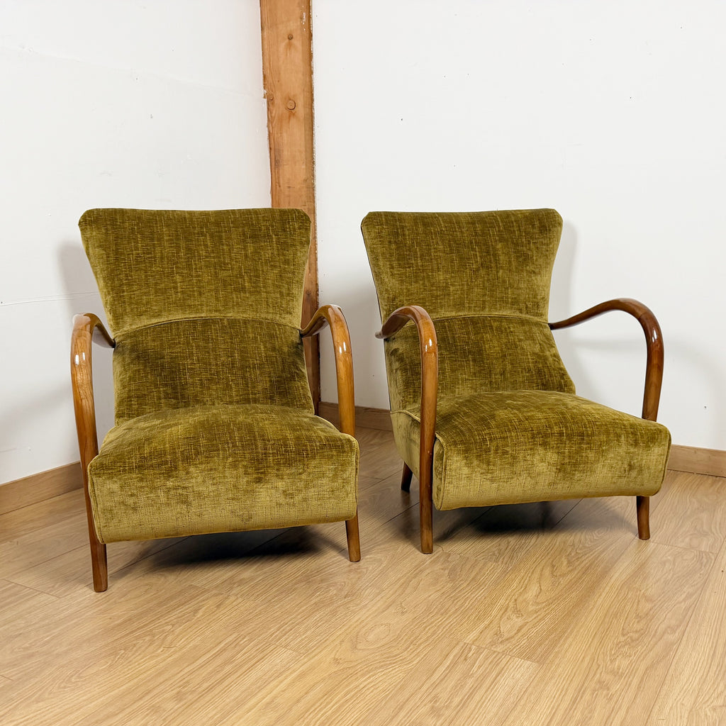 A Pair of Mid-Century Chairs Attributed to Guglielmo Ulrich | Markies Antiques Ltd