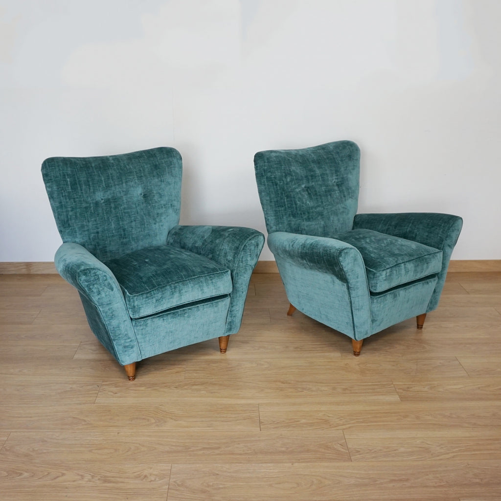 Pair of Mid-Century Lounge Chairs