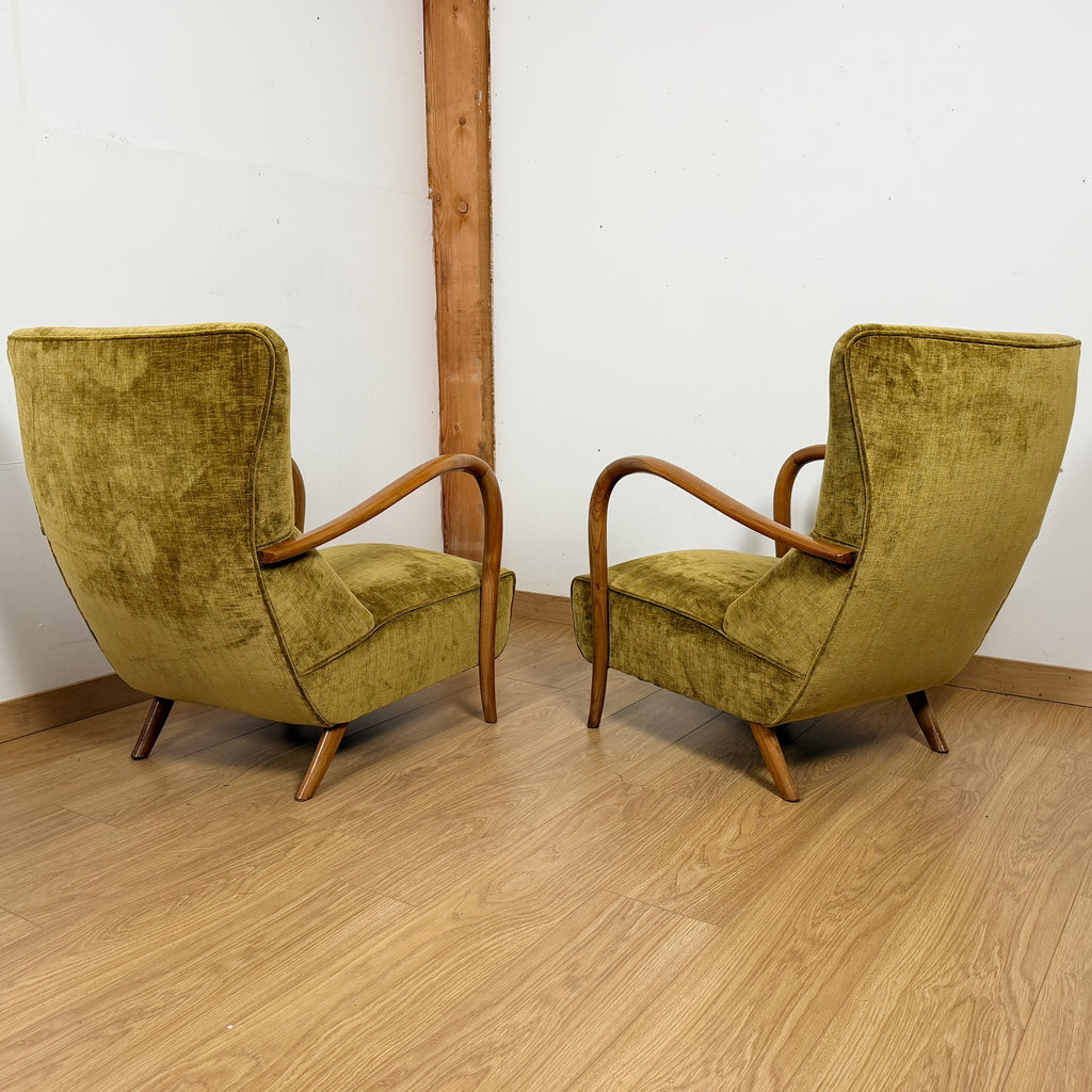 A Pair of Mid-Century Chairs Attributed to Guglielmo Ulrich | Markies Antiques Ltd