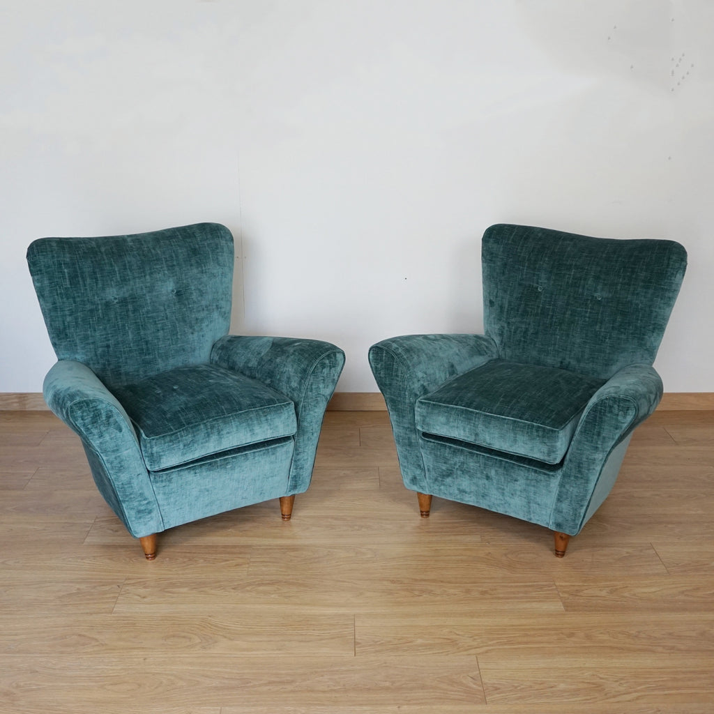 Pair of Mid-Century Lounge Chairs