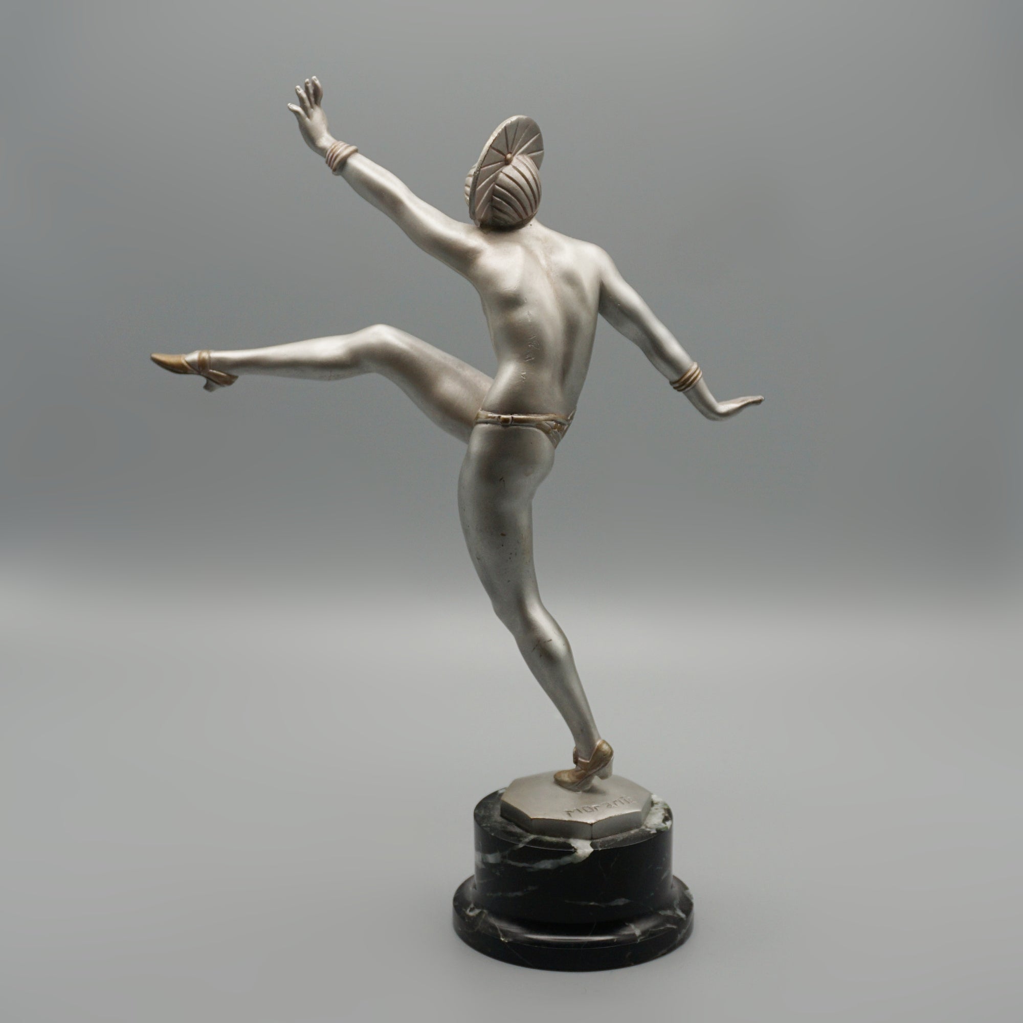 Art Deco Cold Painted Bronze Sculpture by JP Morante - Jeroen Markies Art Deco