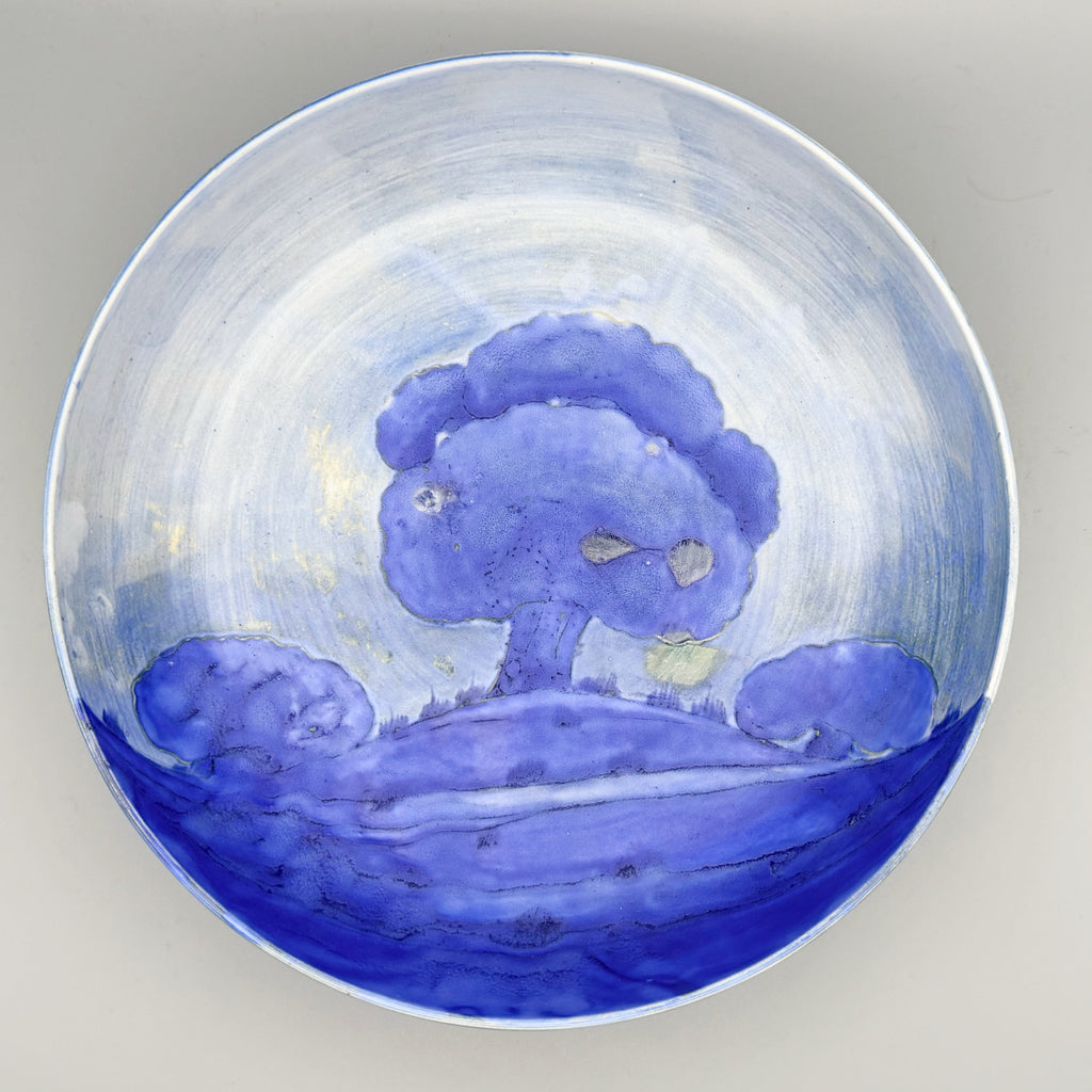 'Dawn Landscape' Bowl by William Moorcroft