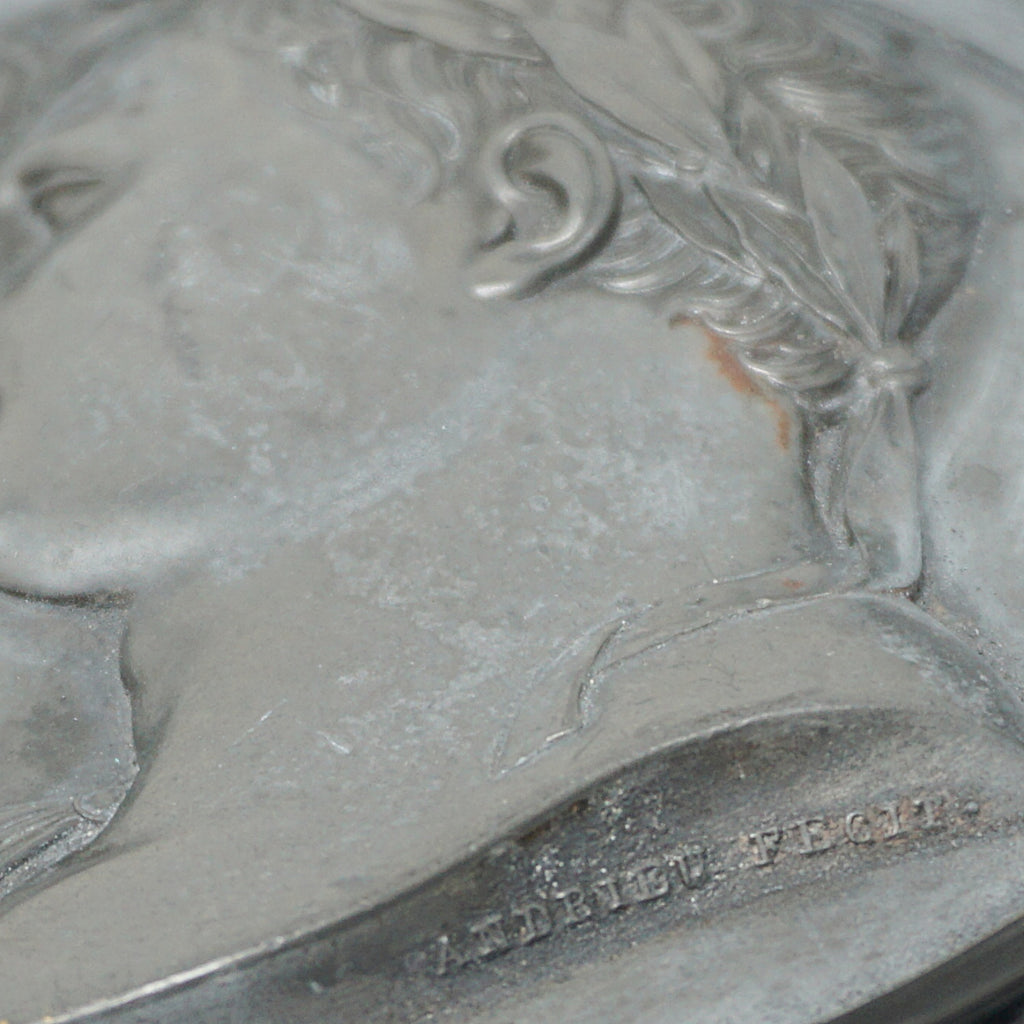 Napoleon Bonaparte and Marie Louise Lead Relief Circa 1810 - Jeroen Markies Art Deco