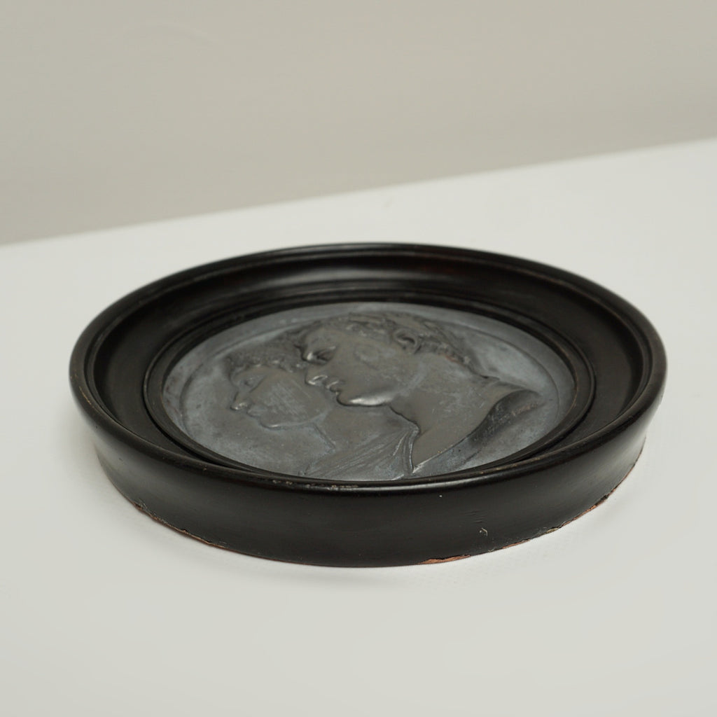 Napoleon Bonaparte and Marie Louise Lead Relief Circa 1810 - Jeroen Markies Art Deco