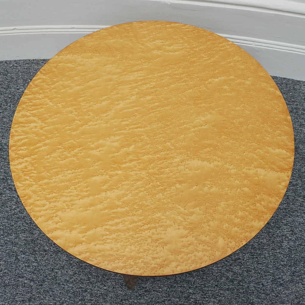 Vintage 1930's Art Deco Nest of Tables in Birdseye Maple - Jeroen Markies Art Deco