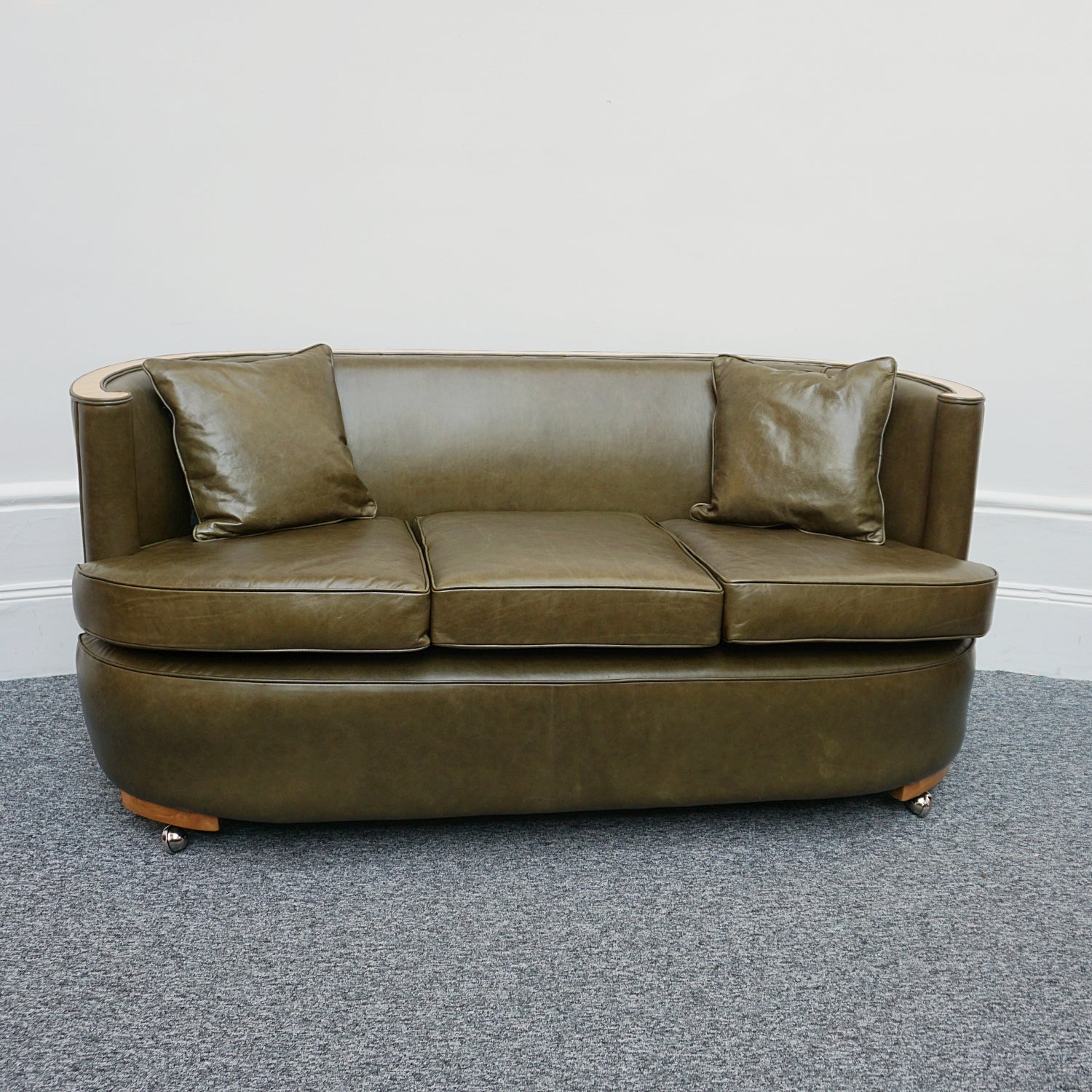 An Art Deco three seat sofa by Maurice Adams - Jeroen Markies Art Deco