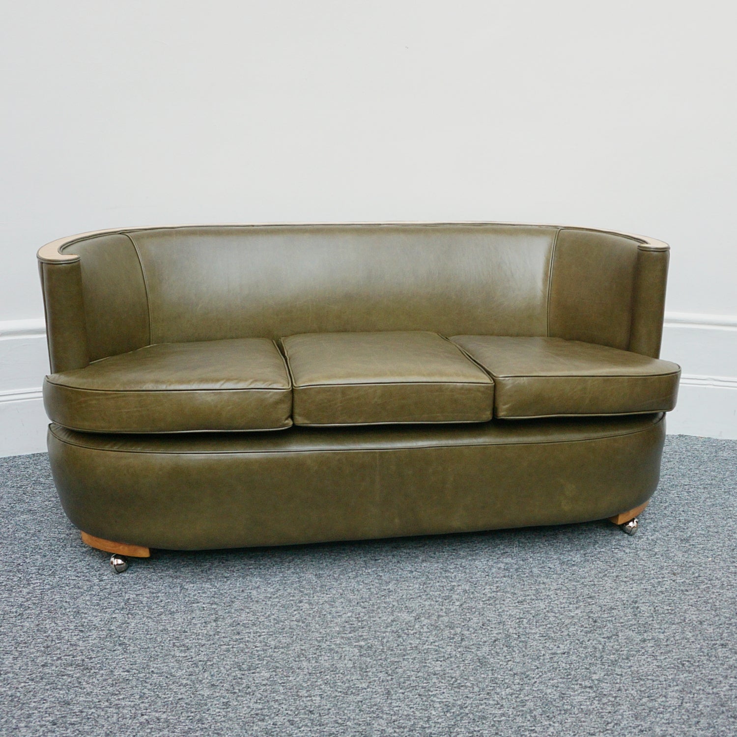 An Art Deco three seat sofa by Maurice Adams - Jeroen Markies Art Deco