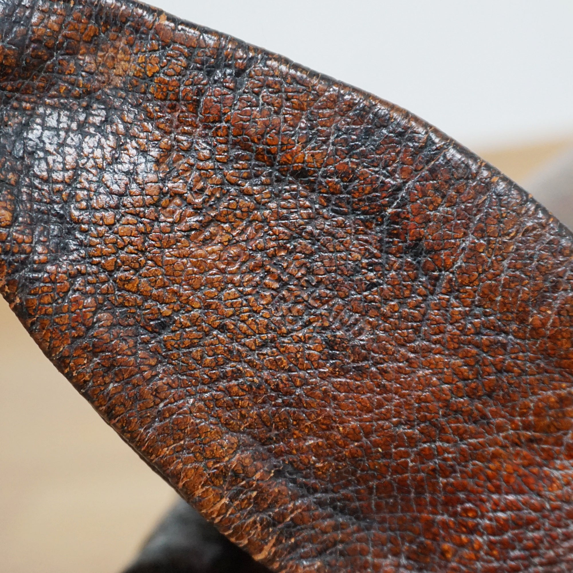 Leather pig footstool by Dimitri Omersa - Vintage Leather Animal - Mid Century Omersa Leather Pig - Markies Antiques Ltd