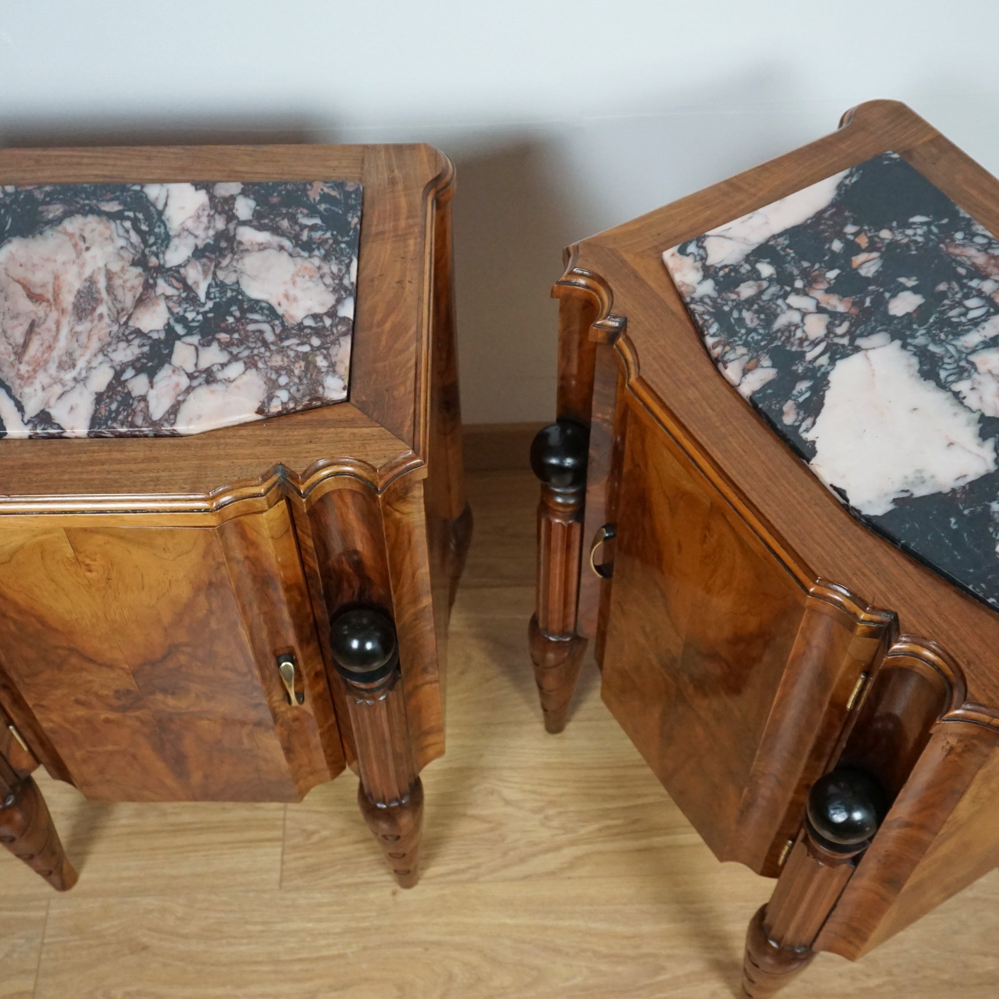 Pair of Early 20th Century Bedside Cabinets