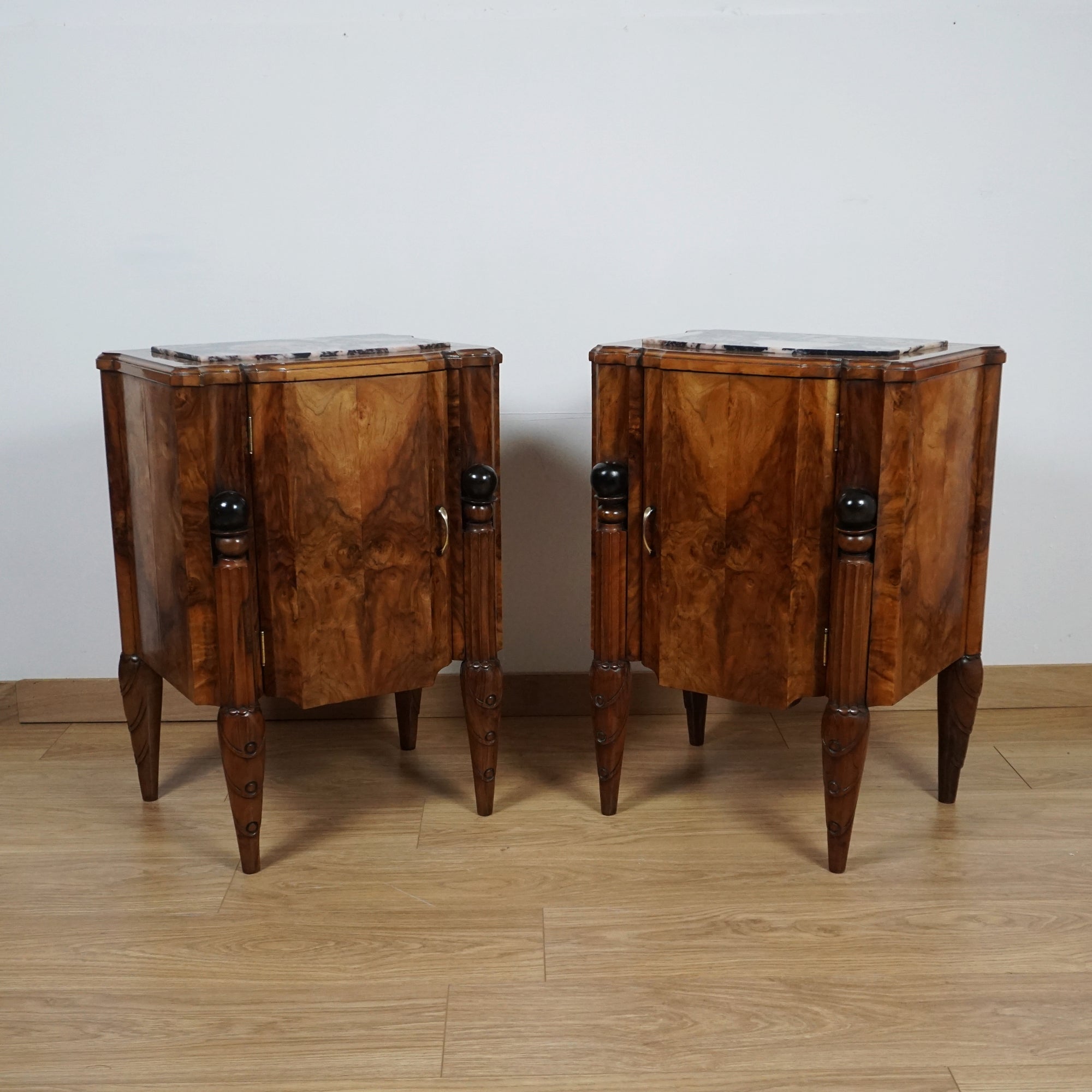 Pair of Early 20th Century Bedside Cabinets