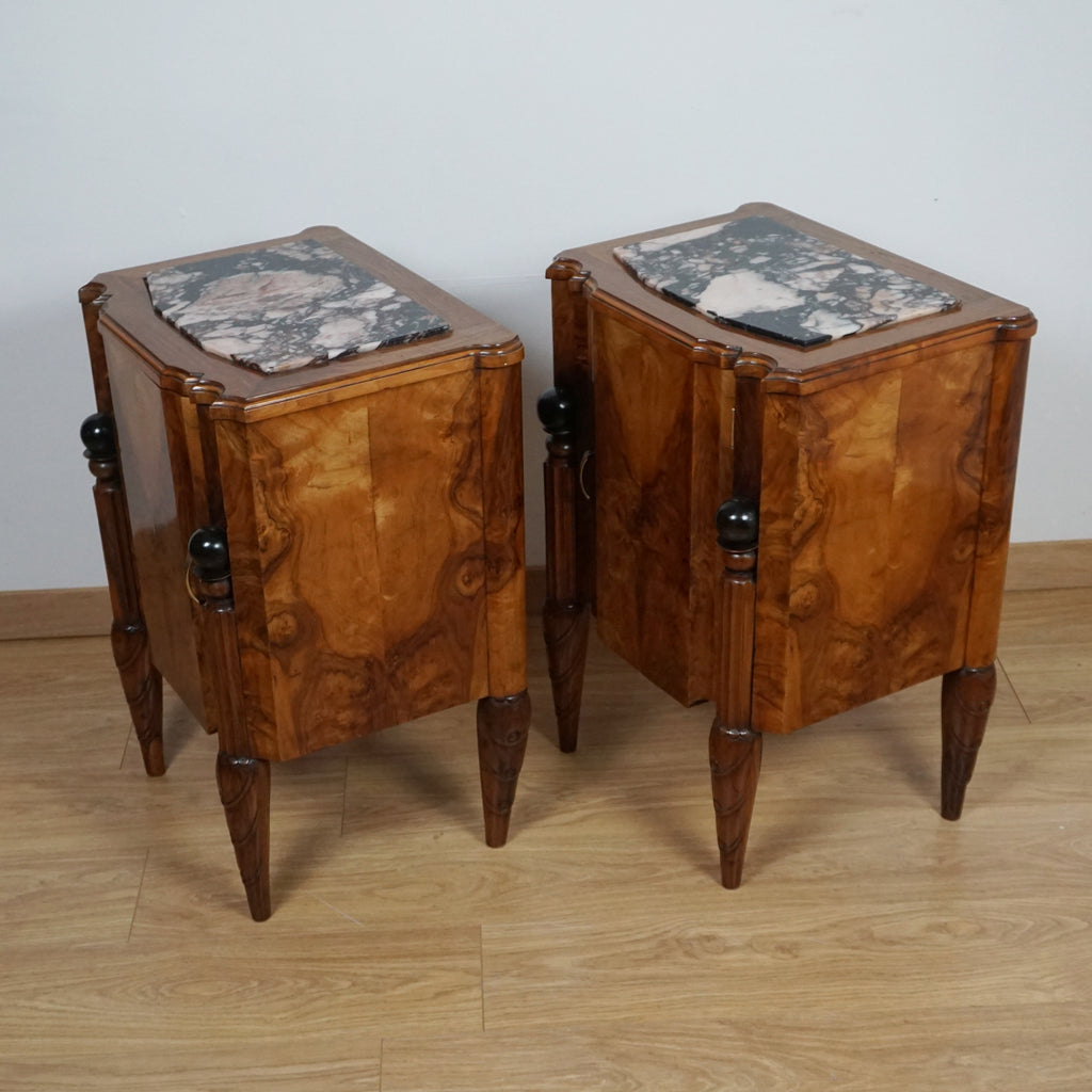Pair of Early 20th Century Bedside Cabinets