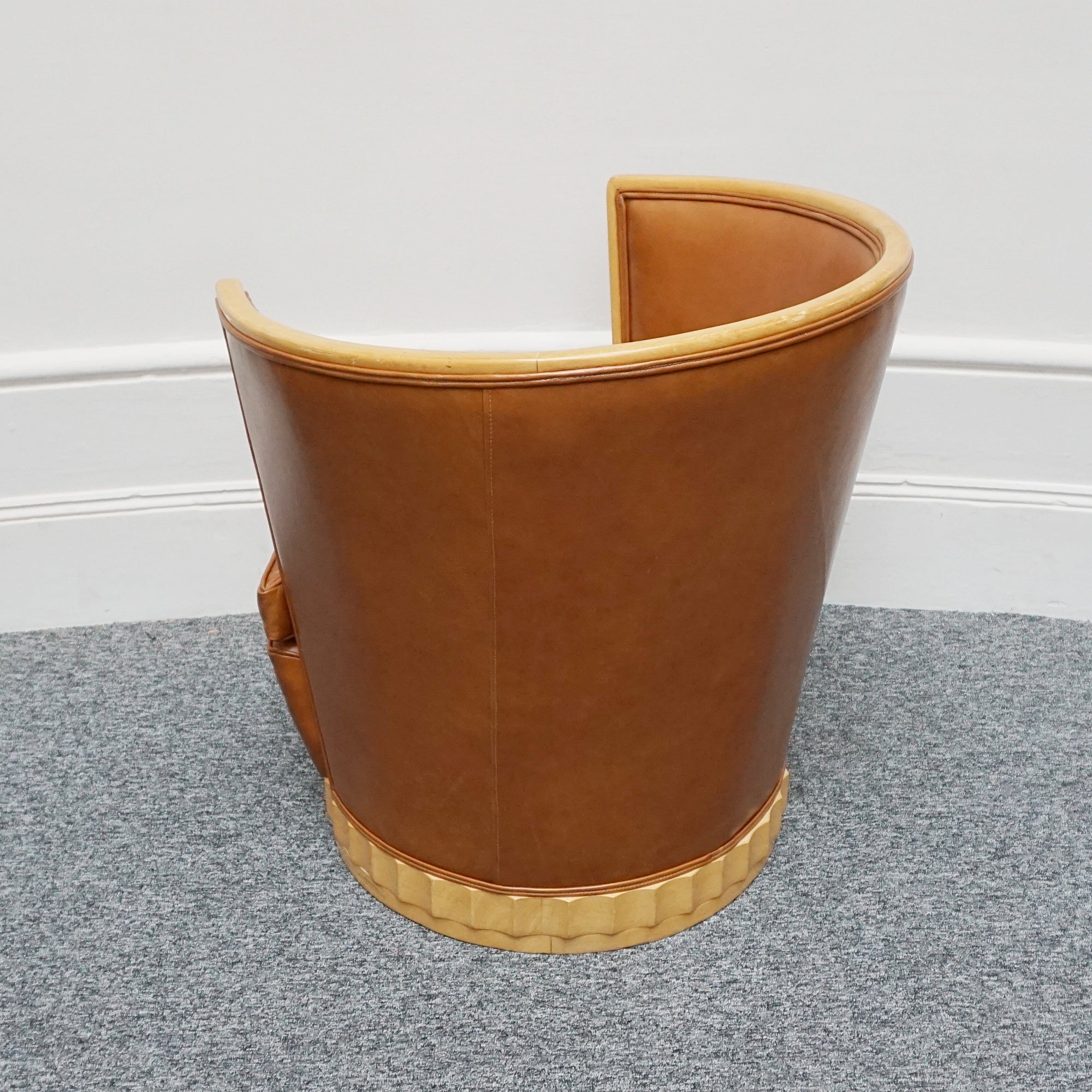 Vintage Art Deco Tub Chairs - Original French Art Deco Seating - Jeroen Markies Art Deco