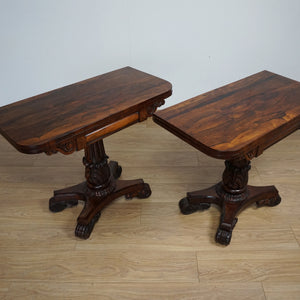 Pair of Card Tables