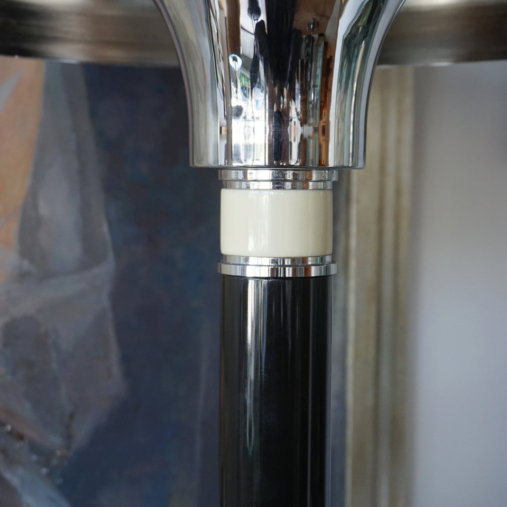 Art Deco Bakelite and Chrome Dome Lamps - Jeroen Markies Art Deco