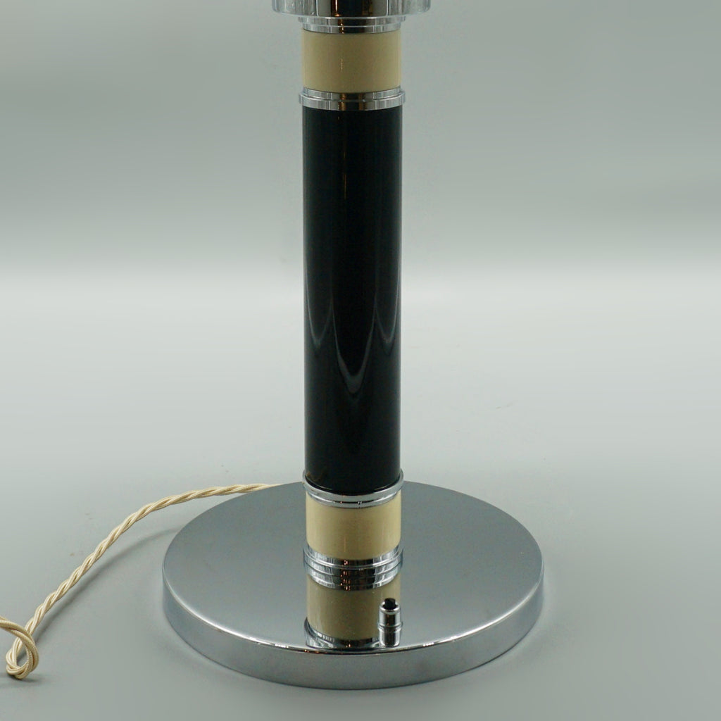 Art Deco Bakelite and Chrome Dome Lamps - Jeroen Markies Art Deco
