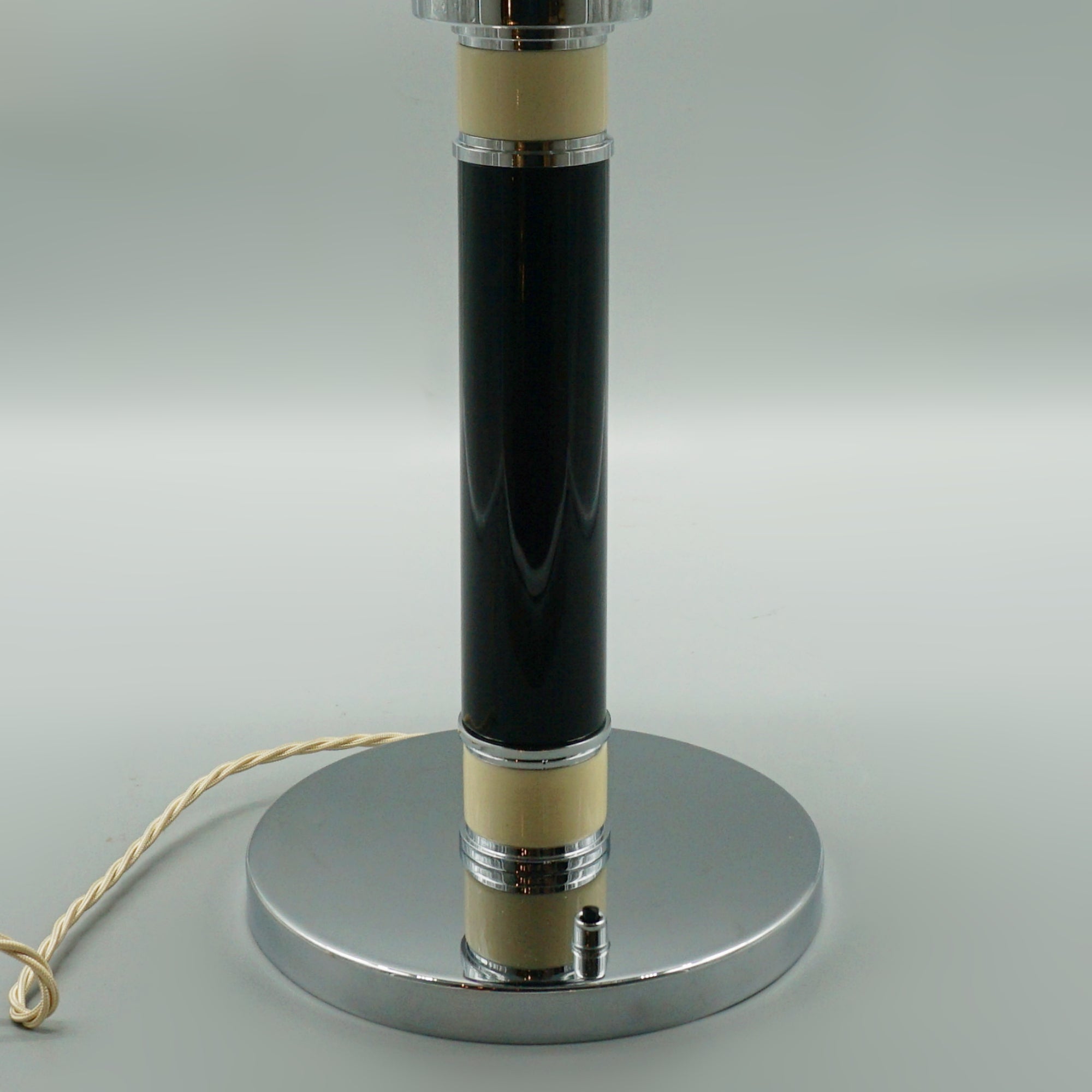Art Deco Bakelite and Chrome Dome Lamps - Jeroen Markies Art Deco