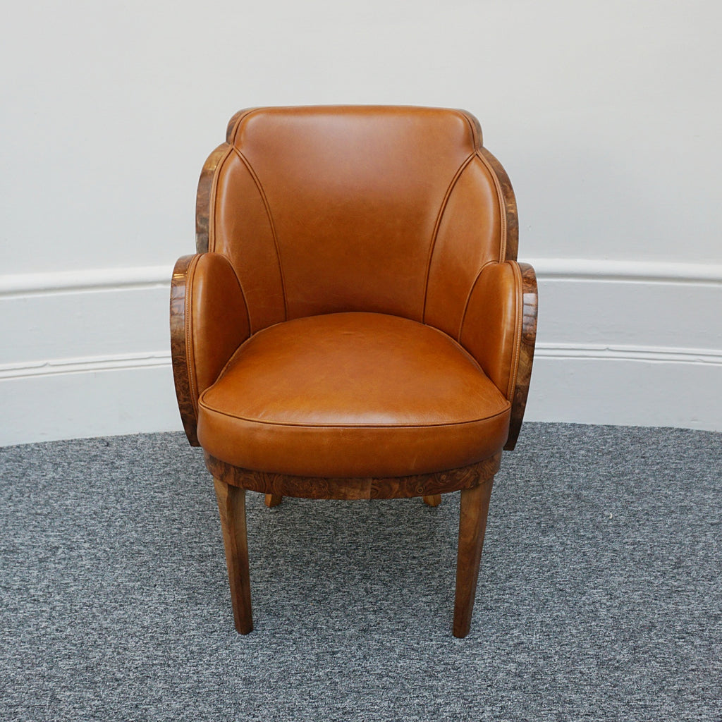 A pair of Art Deco armchairs by Harry & Lou Epstein