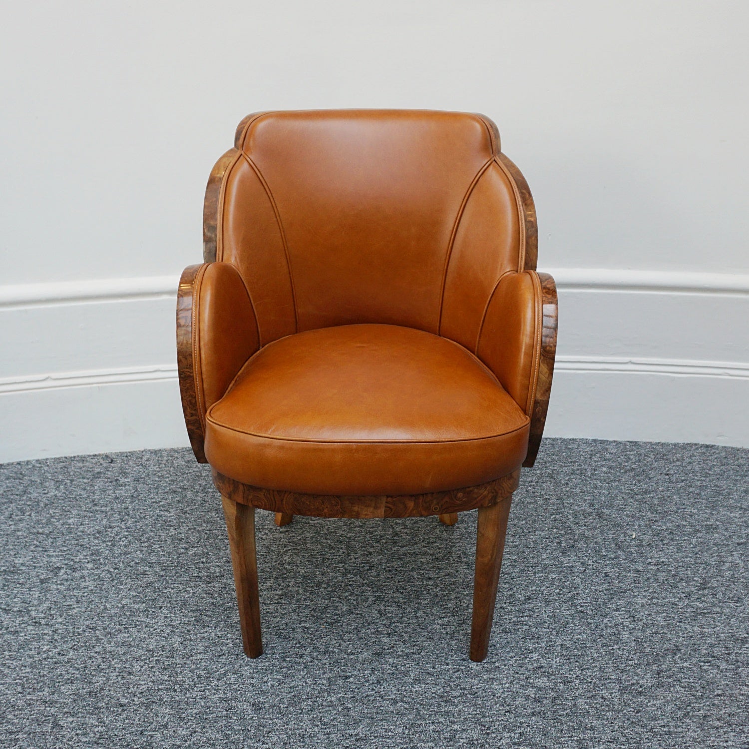 A pair of Art Deco armchairs by Harry & Lou Epstein