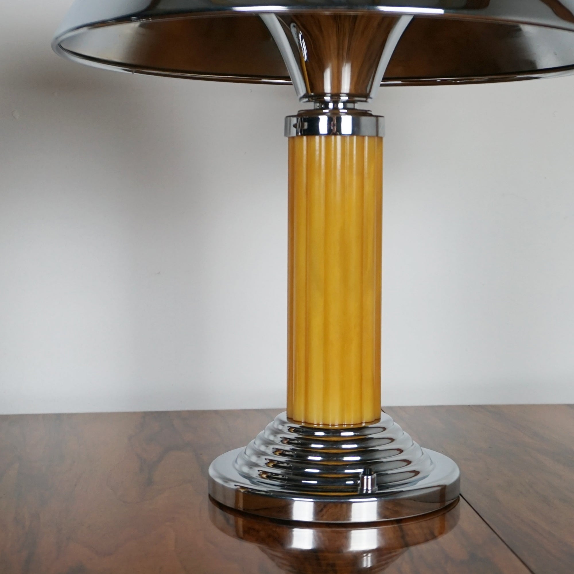 Pair of Art Deco Dome Lamps