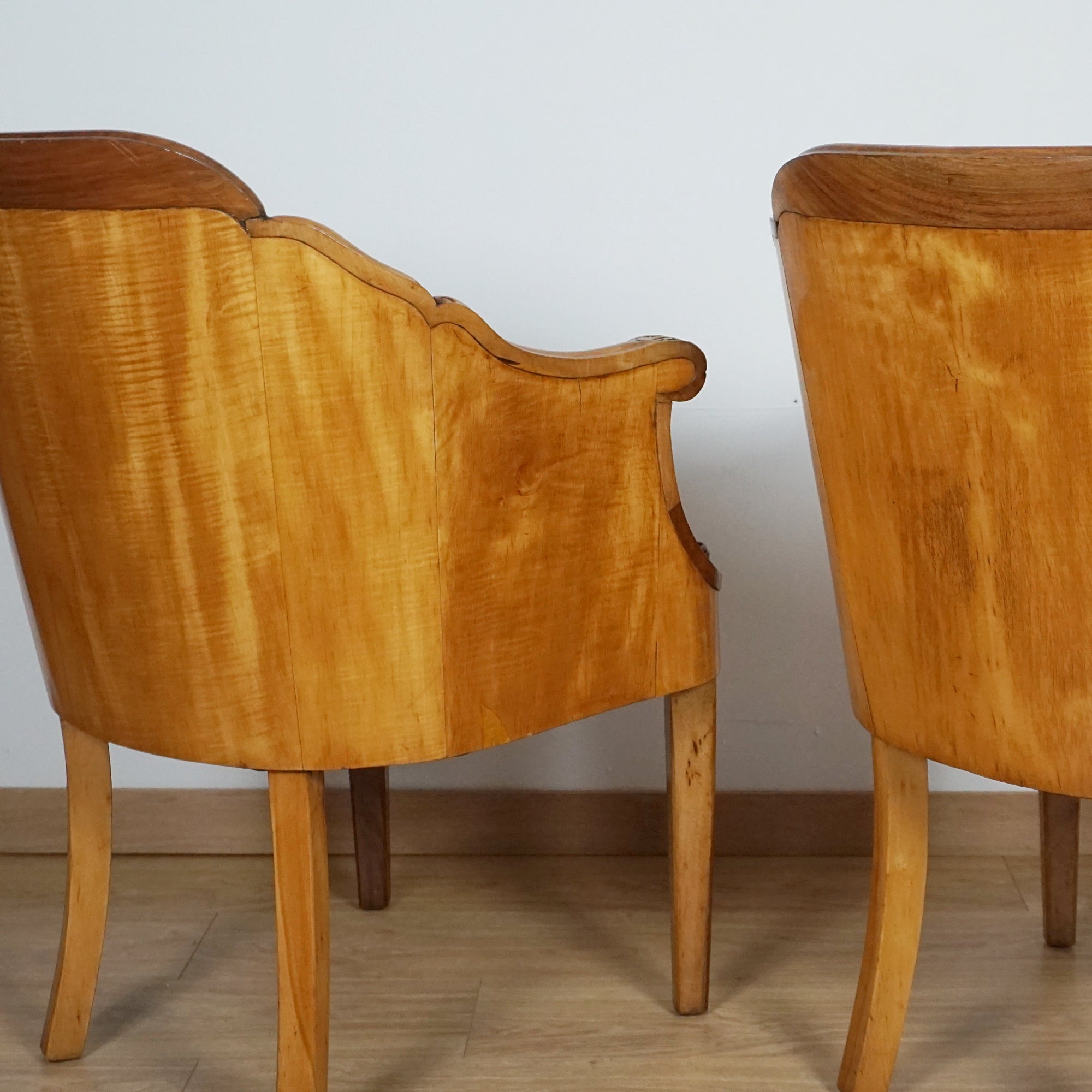 Pair of Art Deco Armchairs by Maurice Adams - Markies Antiques ltd