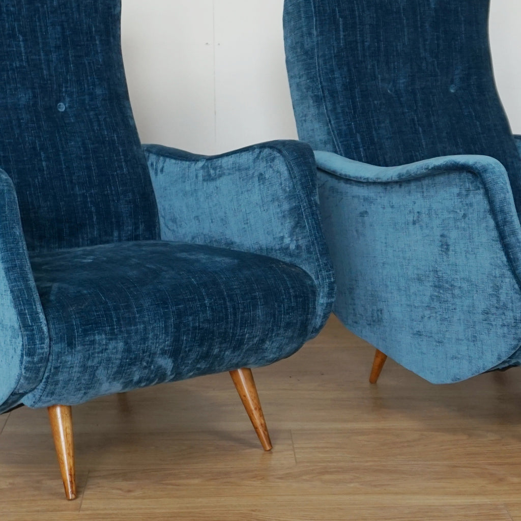 Mid-Century Chairs Attributed to Gio Ponti - Jeroen Markies Art Deco