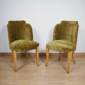 Pair of Art Deco 'Cloud' Chairs by Harry & Lou Epstein