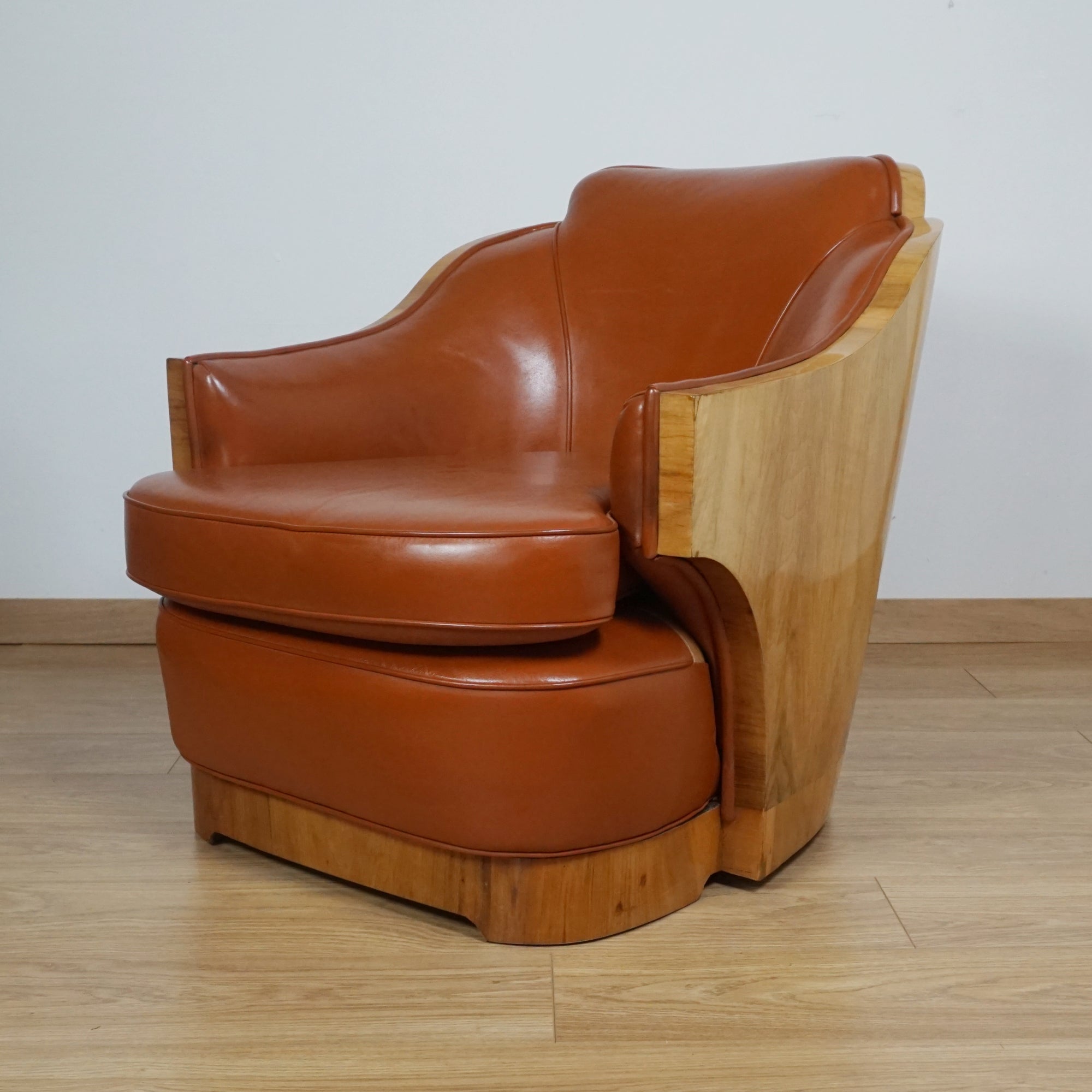 Pair of Art Deco Lounge Chairs by Harry & Lou Epstein - Markies Antiques Ltd