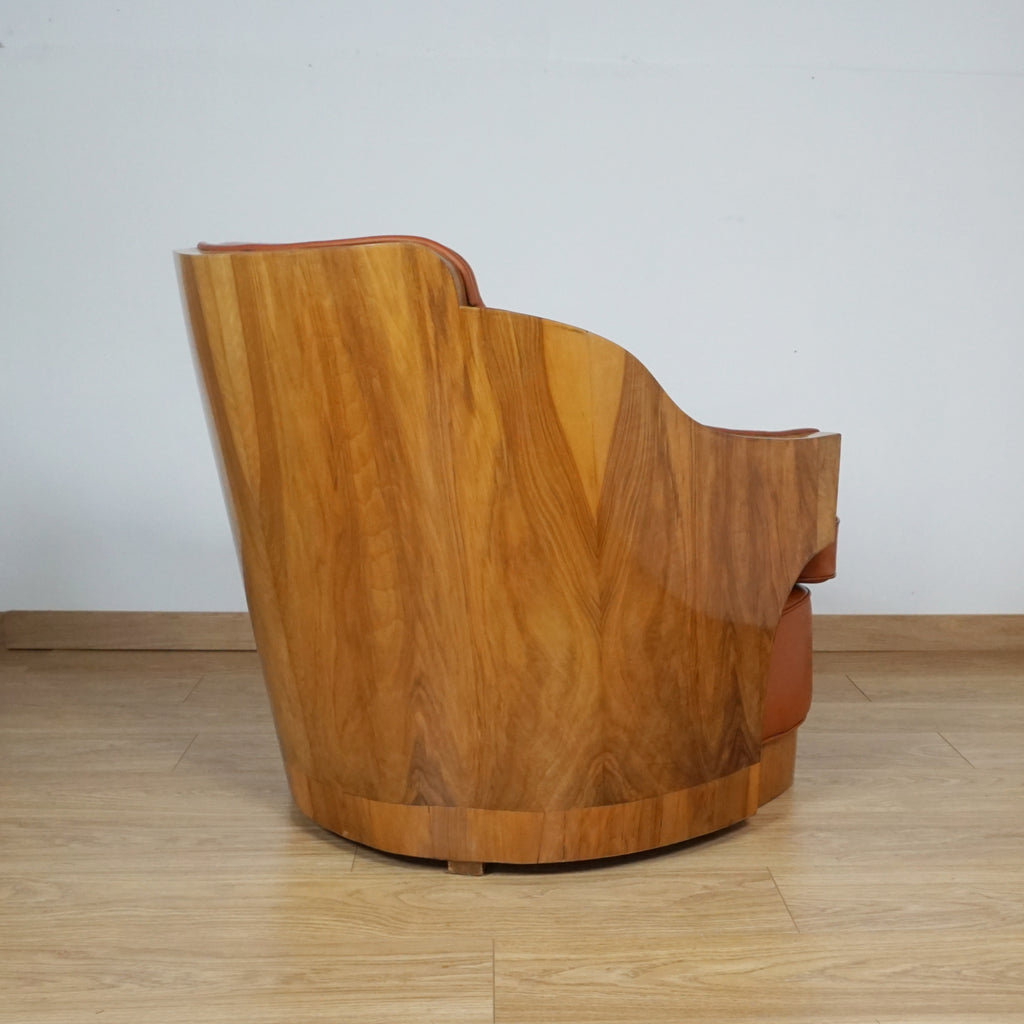 Pair of Art Deco Lounge Chairs by Harry & Lou Epstein - Markies Antiques Ltd