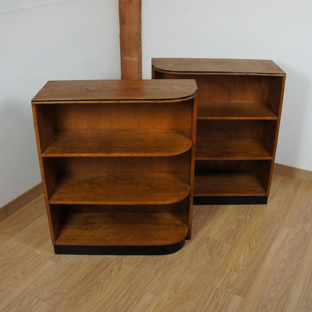 Pair of Art Deco Bookcases