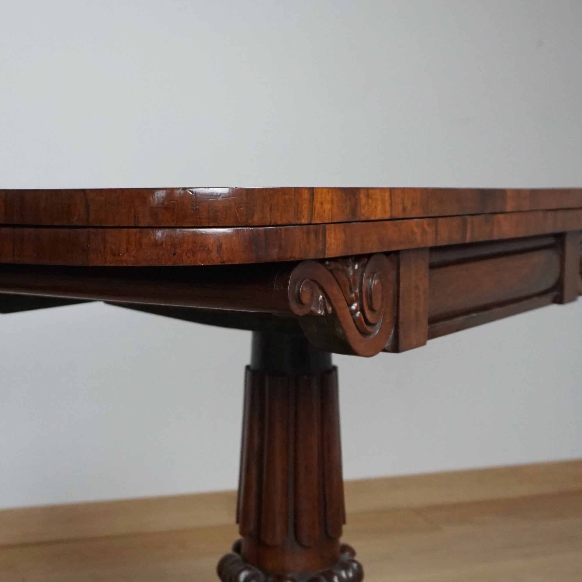 Pair of William IV Rosewood Card Tables - Jeroen Markies Art Deco