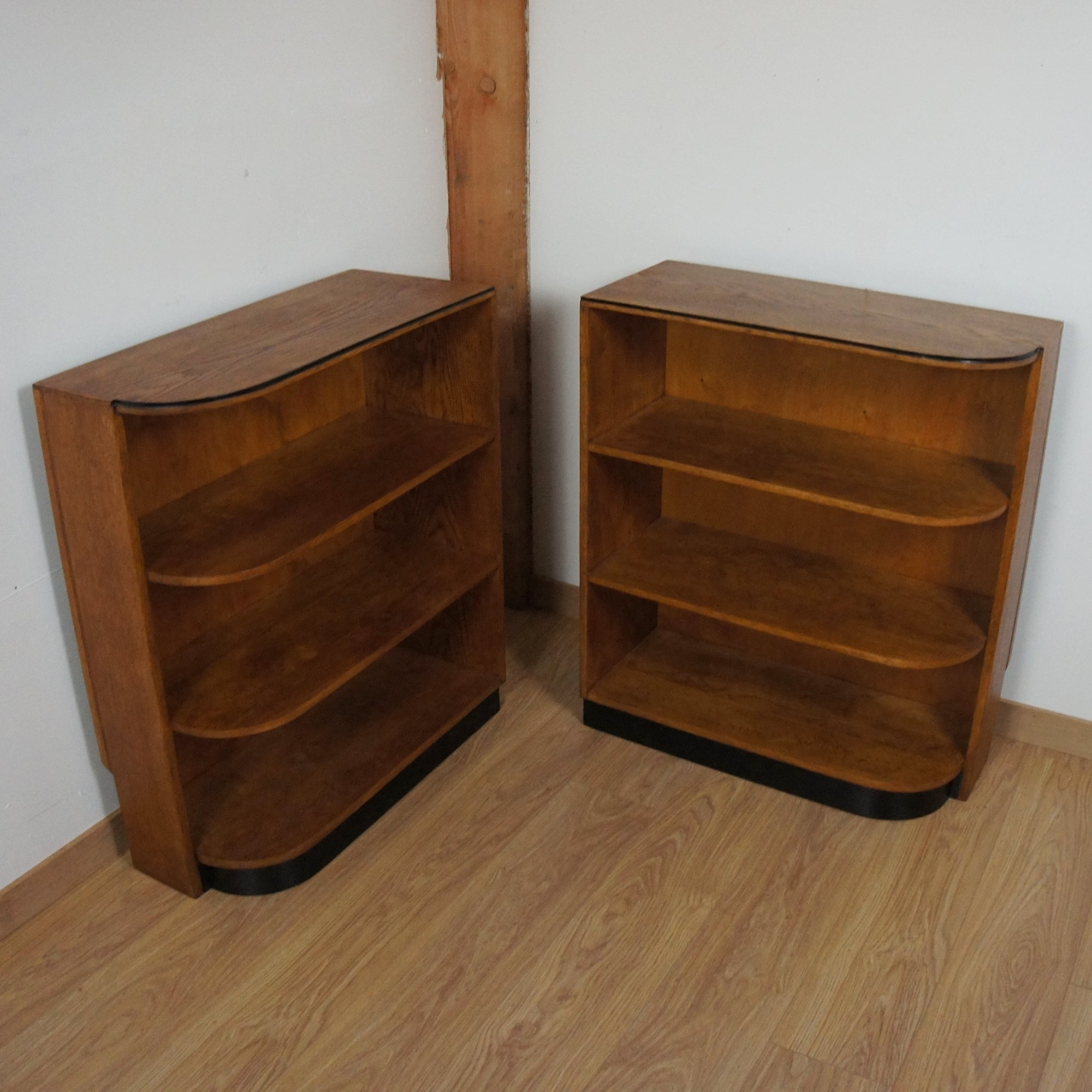 Pair of Art Deco Bookcases