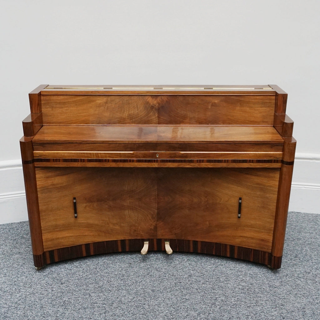 Original 1930's Art Deco Walnut Mini Piano - Jeroen Markies Art Deco